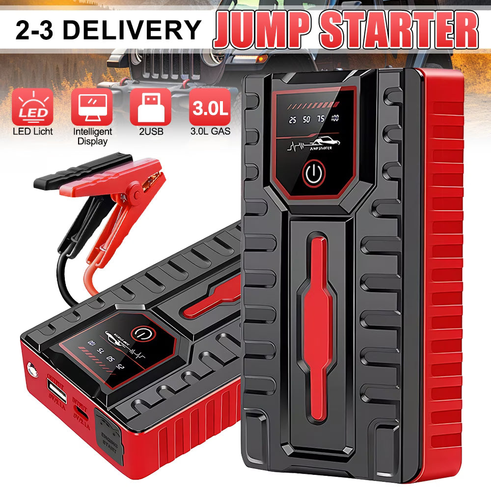 Portable Car Jump Starter Power Bank Battery Booster for Petrol Diesel Cars with LED Flashlight-10