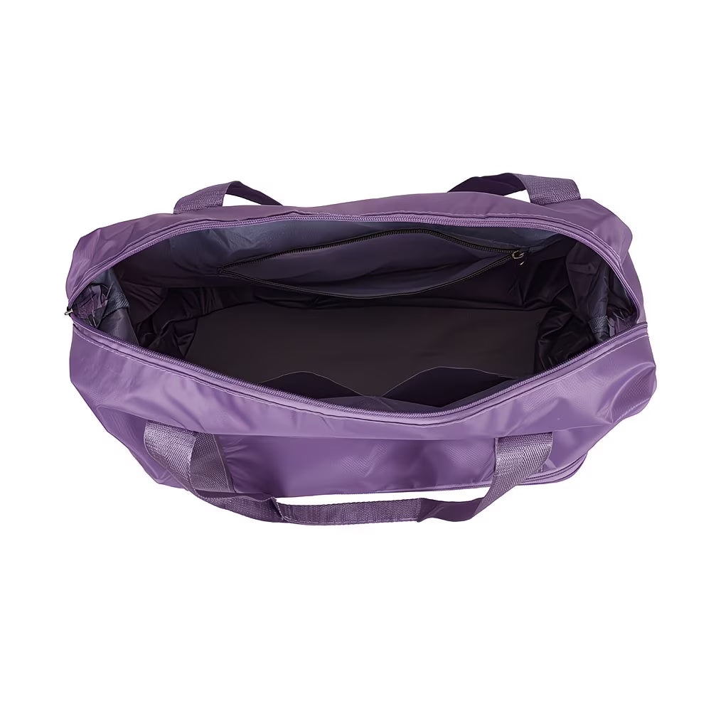 Expandable Rolling Duffel Bag with Detachable Wheels – Foldable Travel Bag with 360° Spinner Wheels, Wet & Dry Compartment, Carry-On Luggage for Men & Women-12