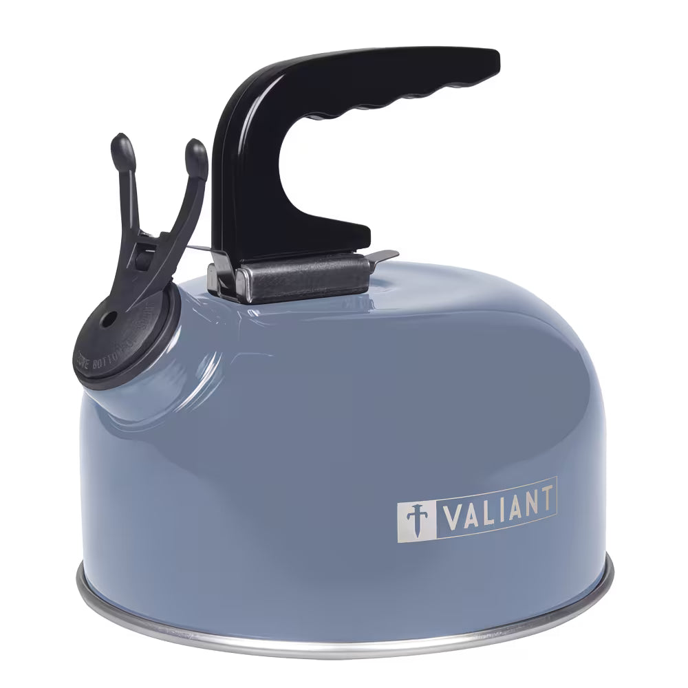 Valiant 1 Litre Camping Kettle – Lightweight Aluminium Whistling Kettle for Gas Burners, Camping & Outdoor Use-8