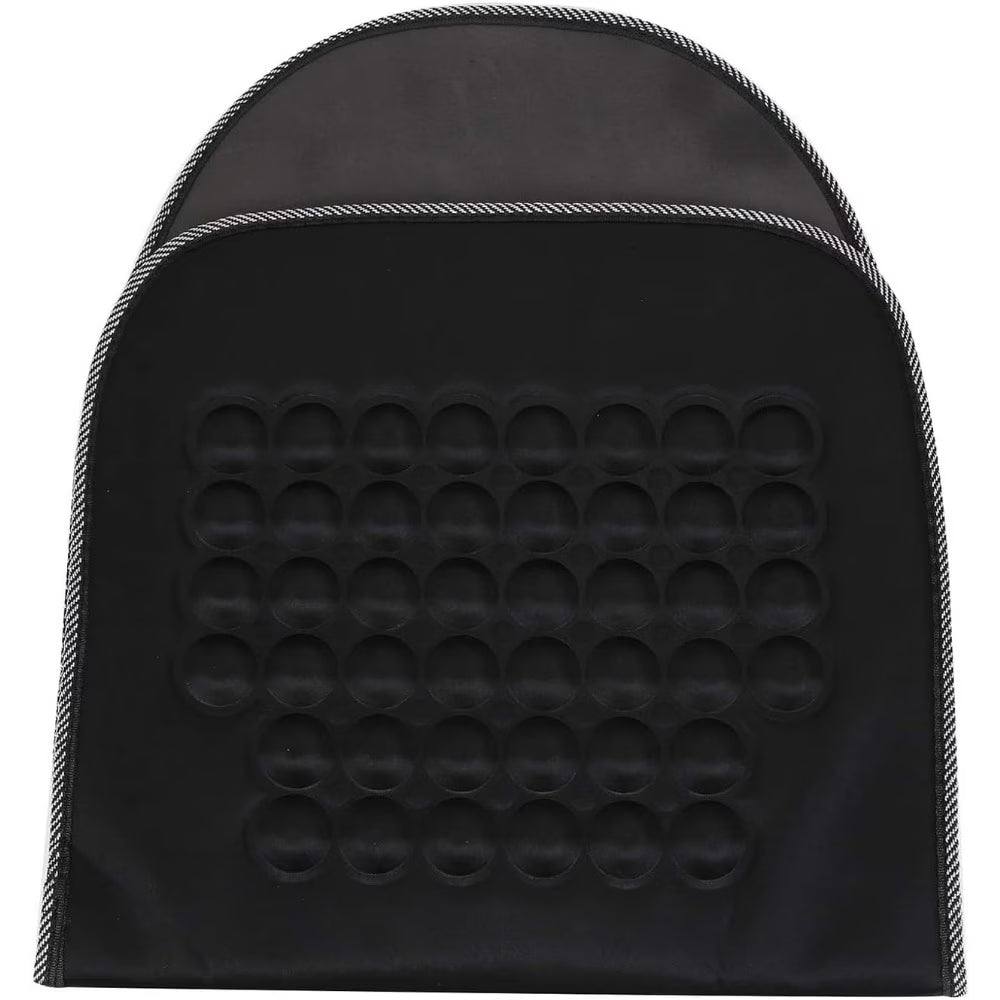 2 Pack Universal Car Seat Cushions Black Front Seat Pads Comfortable Cover for Car Office Chair-8