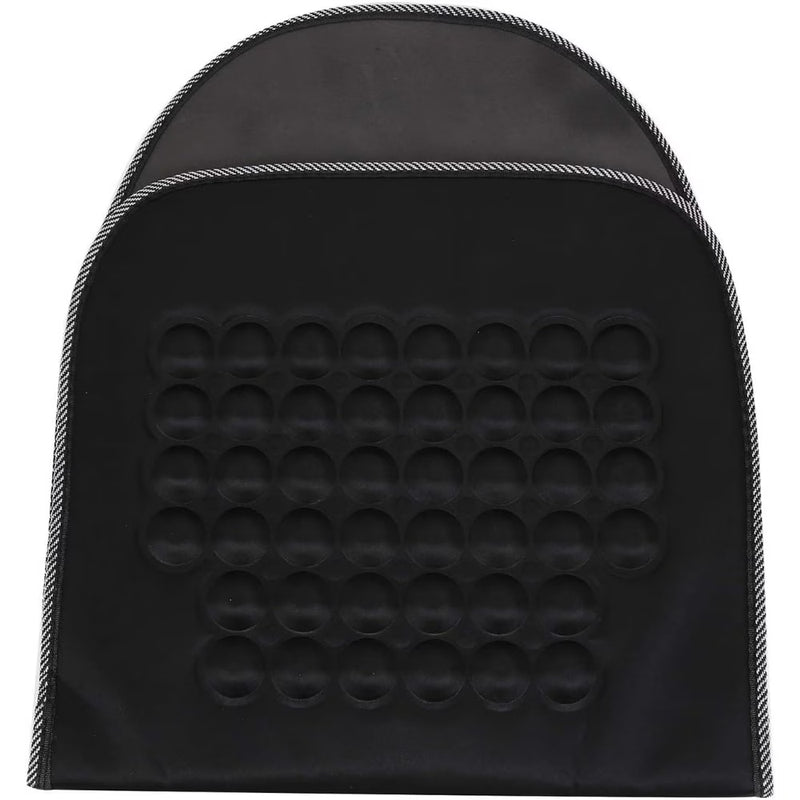 2 Pack Universal Car Seat Cushions Black Front Seat Pads Comfortable Cover for Car Office Chair-8