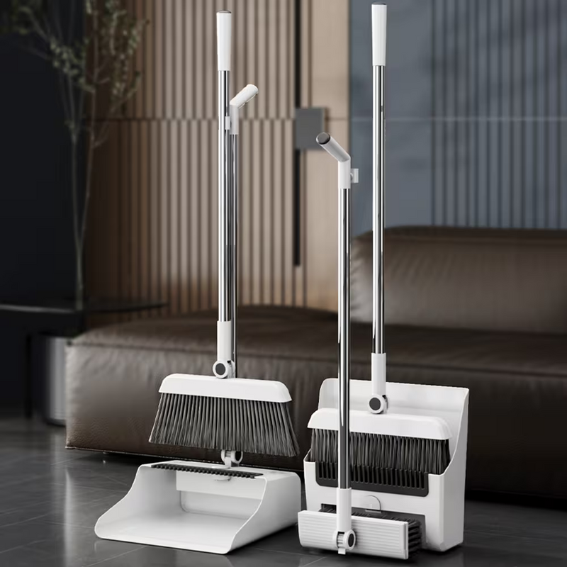 3pcs Desktop Cleaning Set – Non-Stick Hair Broom, Dustpan & Soft Brush Combo | Mini Table Sweeper for Home & Office Cleaning-5