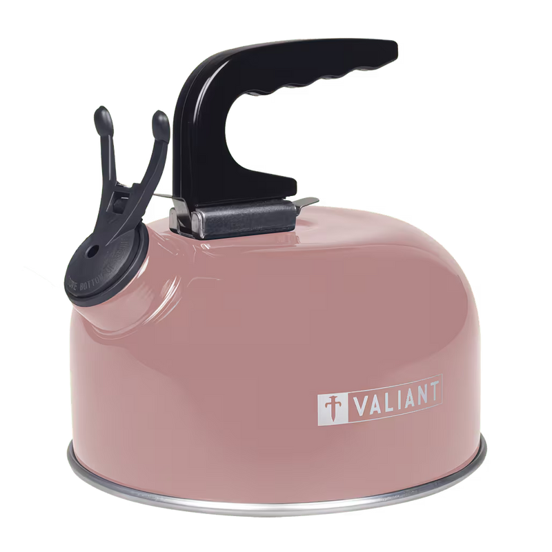 Valiant 1 Litre Camping Kettle – Lightweight Aluminium Whistling Kettle for Gas Burners, Camping & Outdoor Use-1