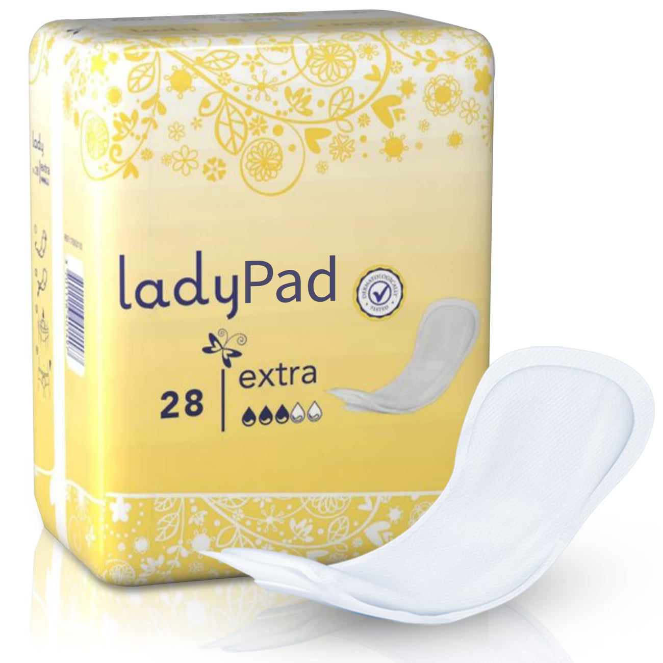 28 Pack Women’s Incontinence Pads – Super Absorbent Bladder Leak Pads with Adhesive Strip, Soft Breathable Maternity & Sanitary Pads-1