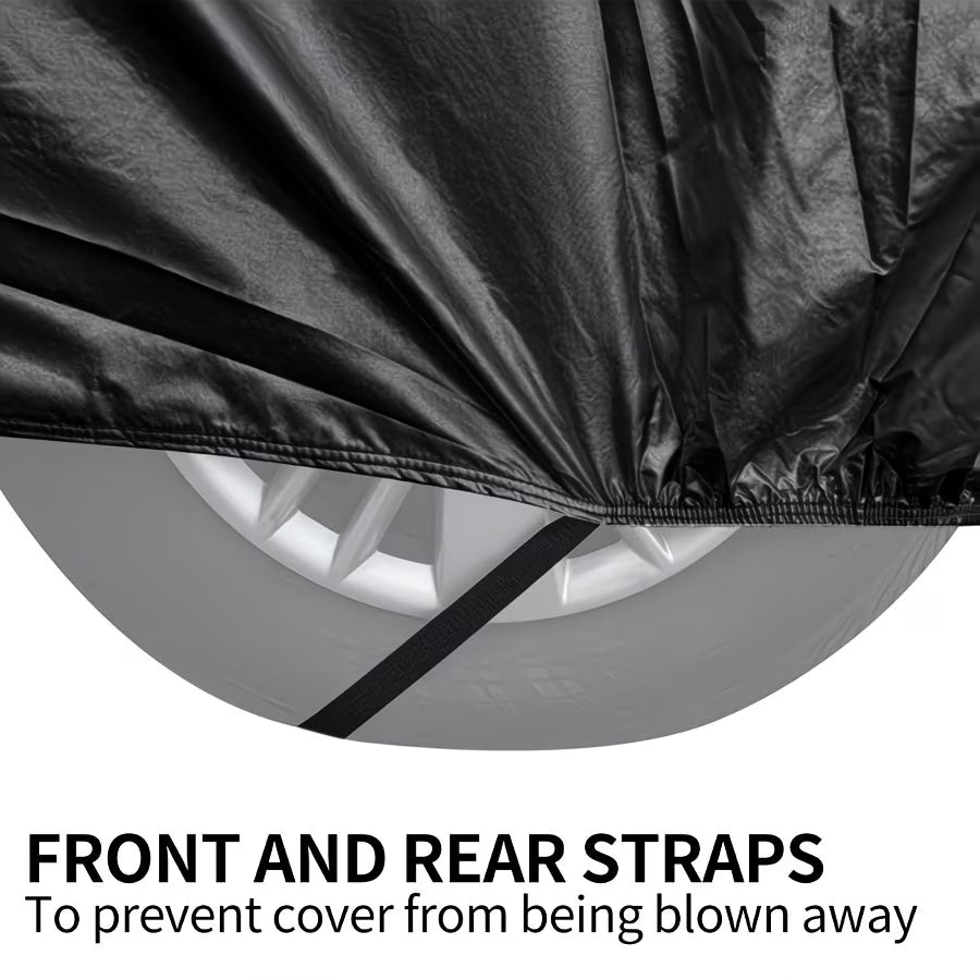 Heavy Duty Universal Car Cover – All-Weather Outdoor Protection from Rain, Snow & UV-9