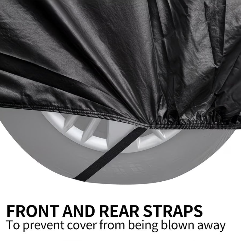 Heavy Duty Universal Car Cover – All-Weather Outdoor Protection from Rain, Snow & UV-9
