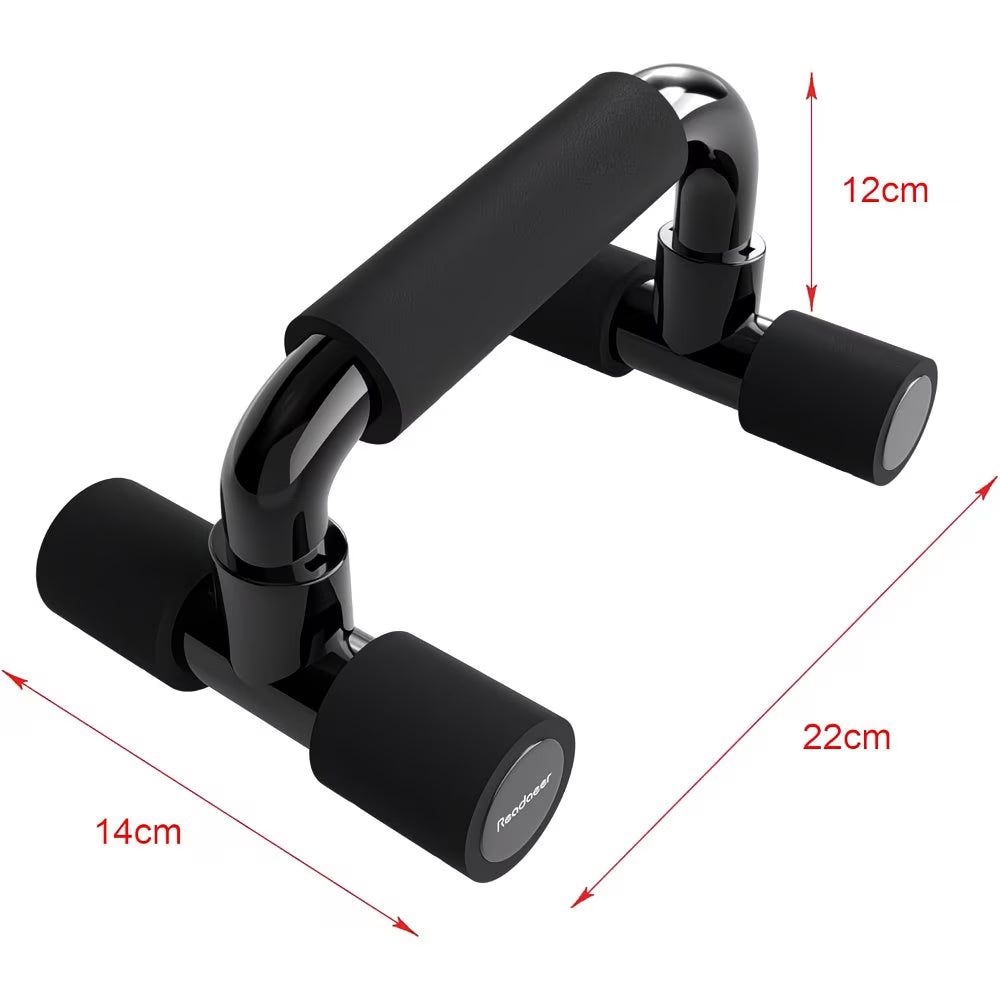 Push Up Bars Stand Set with Cushioned Foam Grip – Non-Slip Pushup Handles for Home Workouts-3