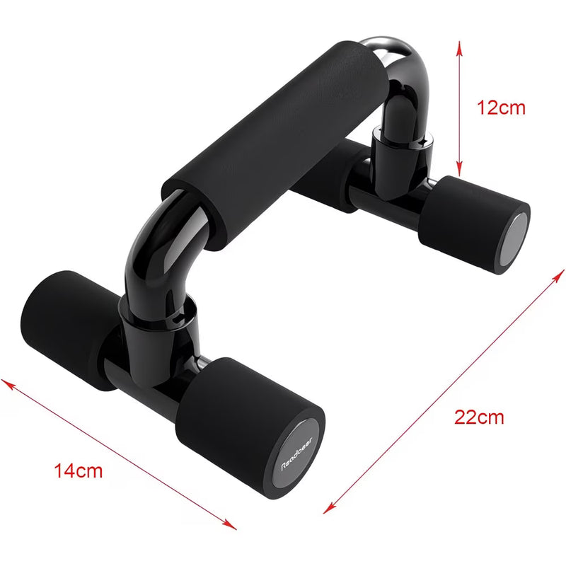 Push Up Bars Stand Set with Cushioned Foam Grip – Non-Slip Pushup Handles for Home Workouts-3