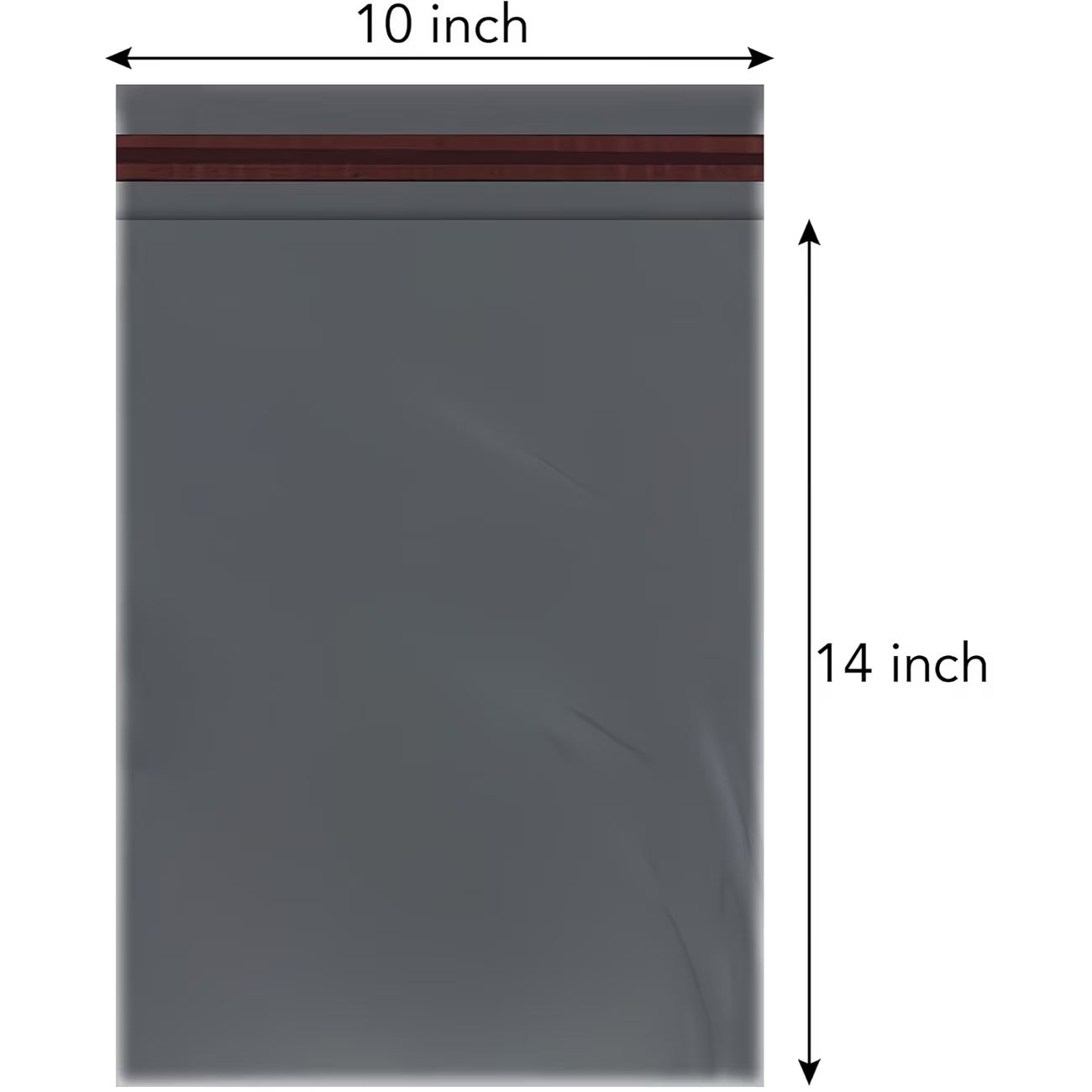 Grey Mailing Bags 50 Pack – Self-Seal Waterproof Poly Mailers for Shipping & Packaging (Multi Sizes)-17