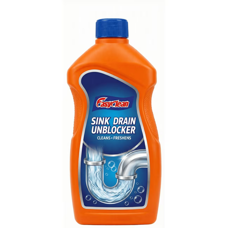 Easyclean Sink & Drain Unblocker – 1 Litre Powerful Pipe & Plughole Cleaner-8