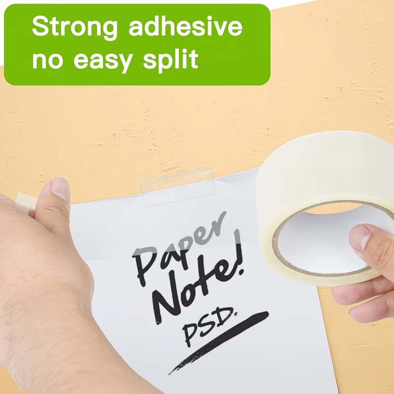 6 Pack Heavy Duty Packaging Tape 48mm x 66m – Strong Clear Self-Adhesive Parcel & Moving Box Tape-4