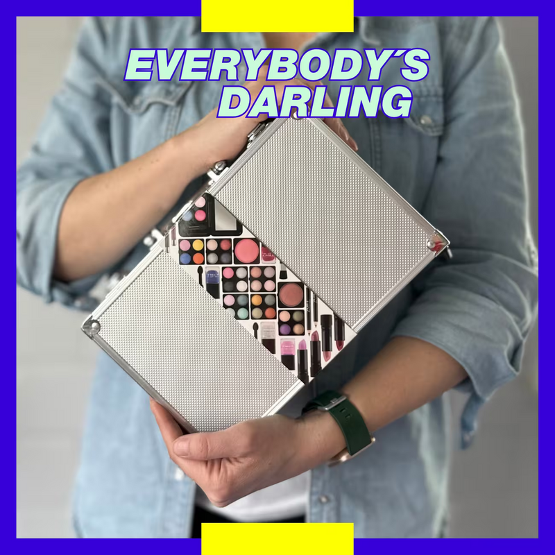 51 Piece Vegan Makeup Set – Everybody’s Darling Cosmetic Case with Travel-Friendly Beauty Kit & Gift Box-7