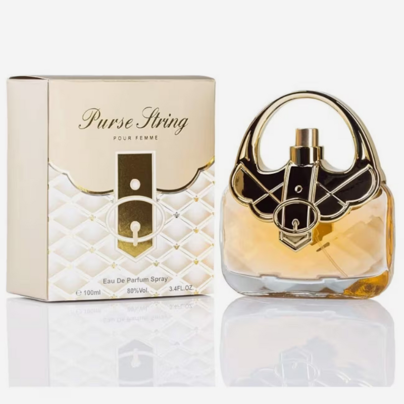 Gold Purse Eau de Parfum 100ml for Women – Long-Lasting Floral Amber Oriental Fragrance Gift-9