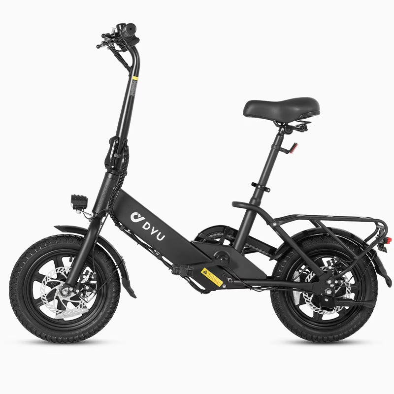 DYU C3 14" Foldable Electric Bike 250W Motor 36V Battery City Commuter eBike-7