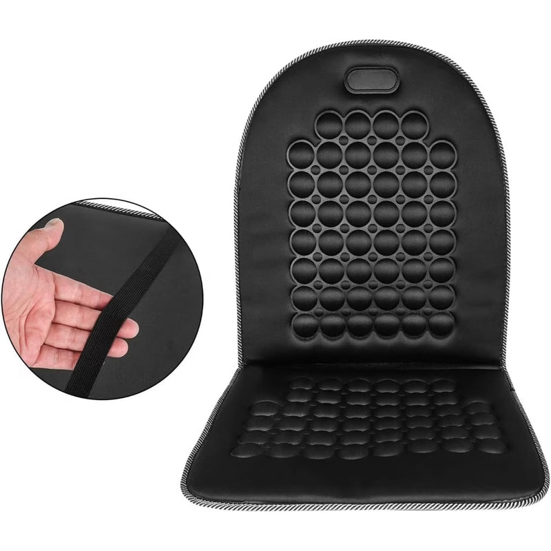 2 Pack Universal Car Seat Cushions Black Front Seat Pads Comfortable Cover for Car Office Chair-5
