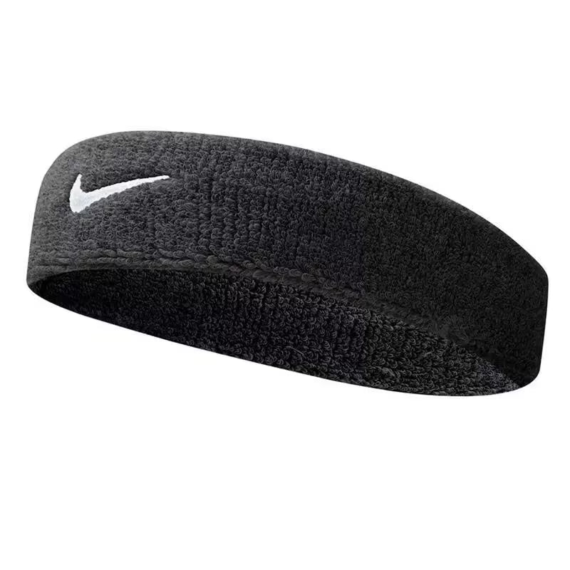 Nike Unisex Sports Headband – Anti-Slip Breathable Sweatband for Running, Gym, Yoga, Soccer & Tennis | Elastic Fitness Hair Band Black-3