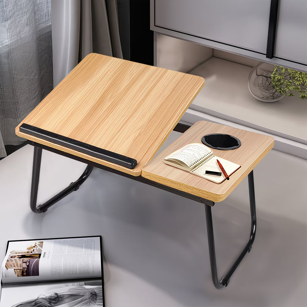 Adjustable Laptop Desk – Foldable Tilting Portable Table for Sofa Bed, Writing, Breakfast & Notebook Use-12