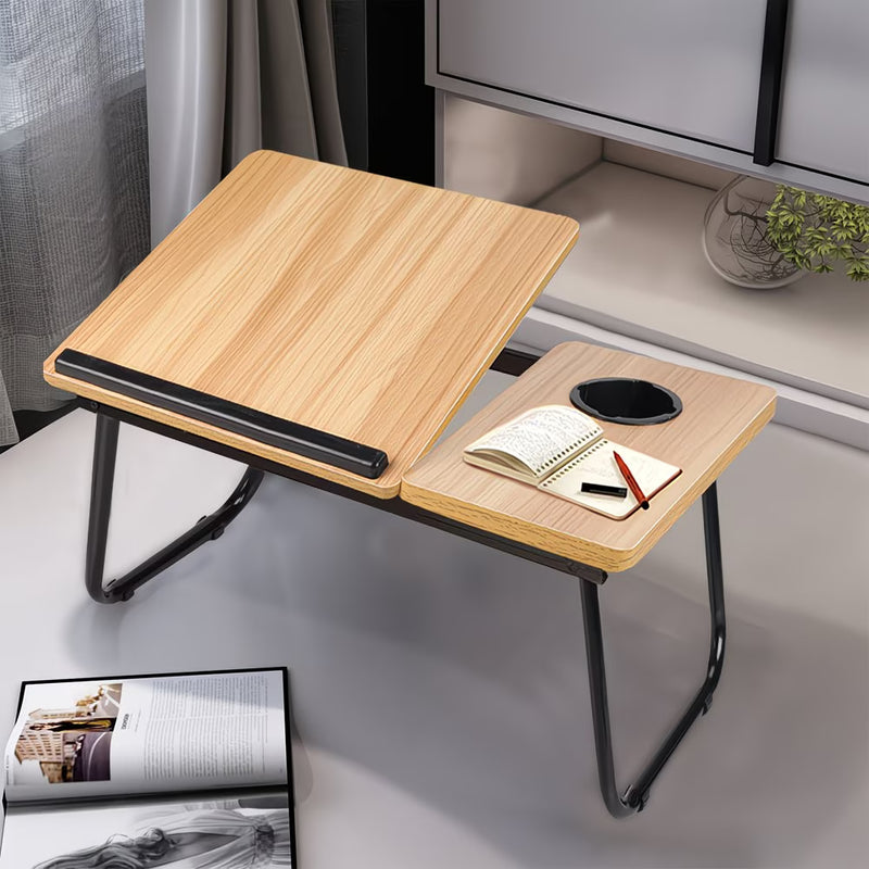 Adjustable Laptop Desk – Foldable Tilting Portable Table for Sofa Bed, Writing, Breakfast & Notebook Use-12