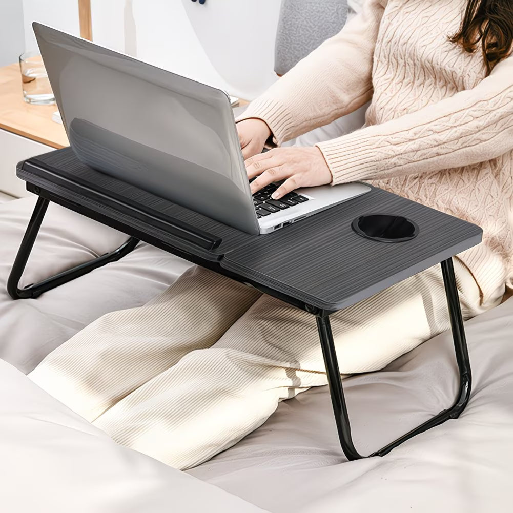 Adjustable Laptop Desk – Foldable Tilting Portable Table for Sofa Bed, Writing, Breakfast & Notebook Use-6