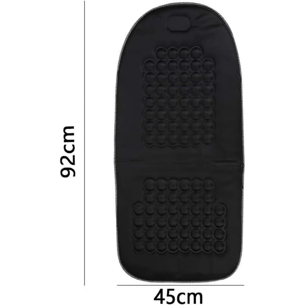 2 Pack Universal Car Seat Cushions Black Front Seat Pads Comfortable Cover for Car Office Chair