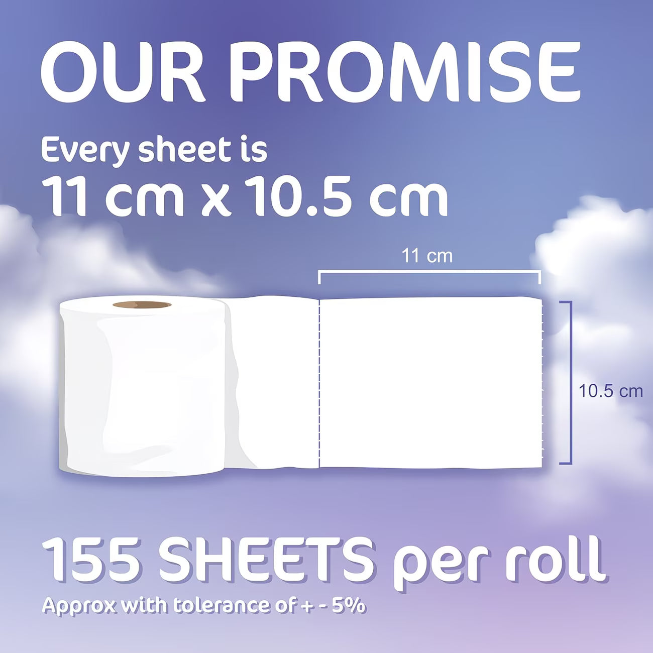 54 Rolls 3-Ply Toilet Paper – Premium Quilted, Soft, Strong & Highly Absorbent Toilet Tissue-3