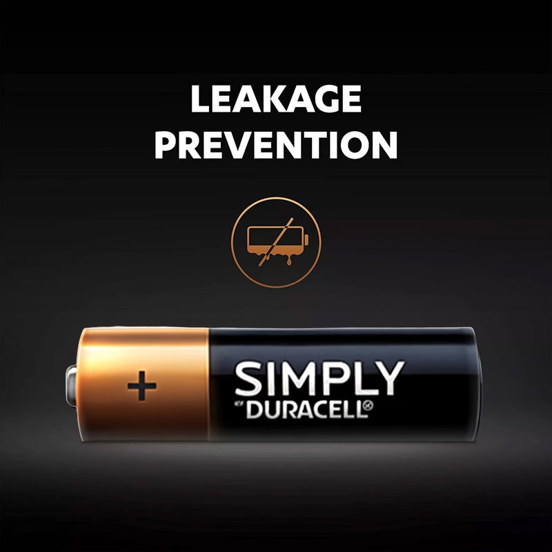 Duracell Simply AA Batteries 24 Pack Alkaline 1.5V Long Lasting Power for Toys Remotes Clocks Devices-2