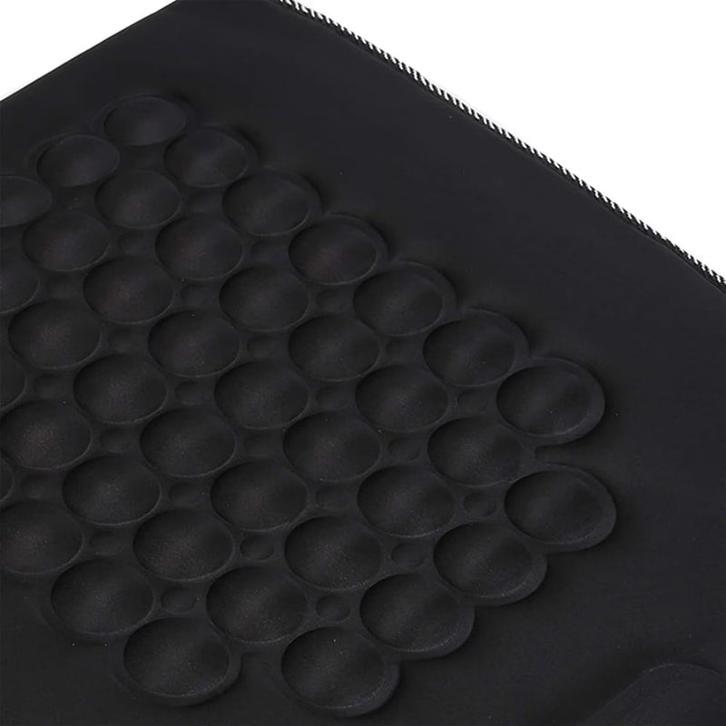 2 Pack Universal Car Seat Cushions Black Front Seat Pads Comfortable Cover for Car Office Chair-6