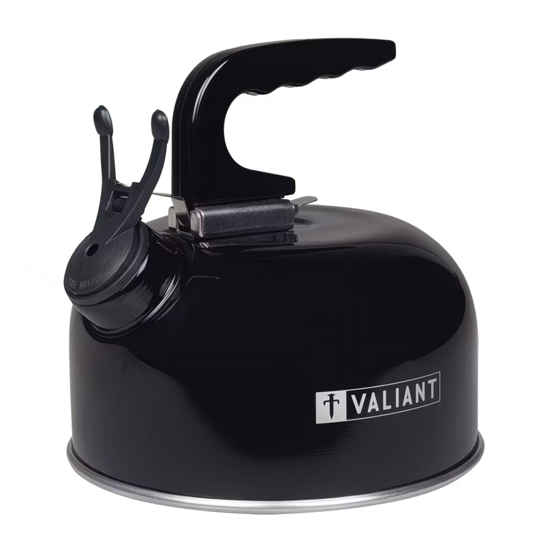 Valiant 1 Litre Camping Kettle – Lightweight Aluminium Whistling Kettle for Gas Burners, Camping & Outdoor Use-3