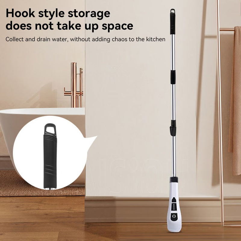 9-in-1 Cordless Electric Spin Scrubber with 8 Brush Heads & Handle for Bathroom Tile Floor Car-4