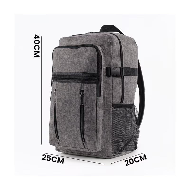 Ryanair Approved Cabin Backpack 40x25x20cm – Lightweight Underseat Travel Bag for EasyJet & Wizz Air-6