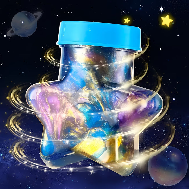 Galaxy Slime Making Kit for Kids – DIY Fluffy Slime Art & Craft Toy for Girls & Boys Ages 6–12-5