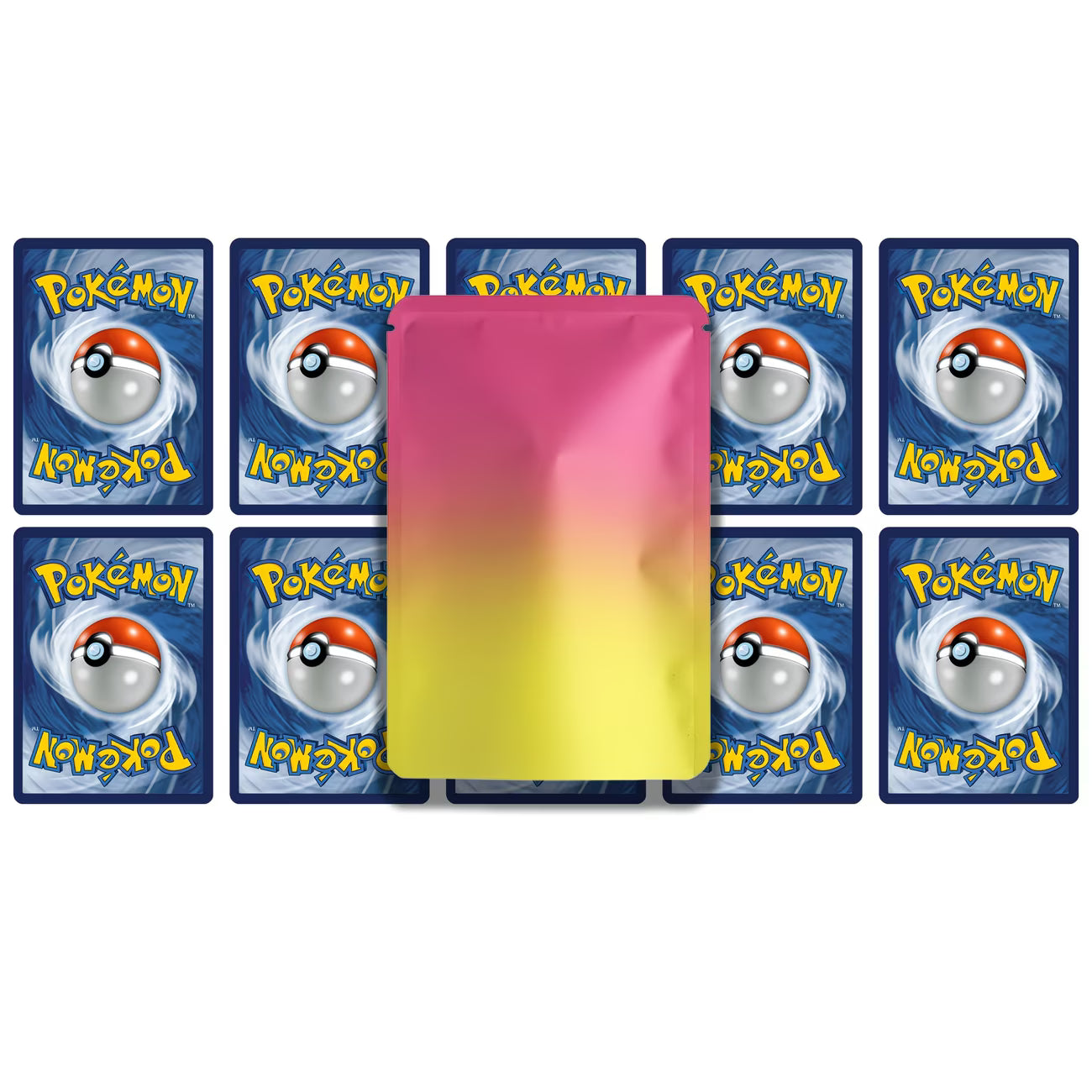 Genuine Pokémon Cards – TCYM Mystery Pack with Guaranteed Holo & Rare, Authentic Trading Card Booster