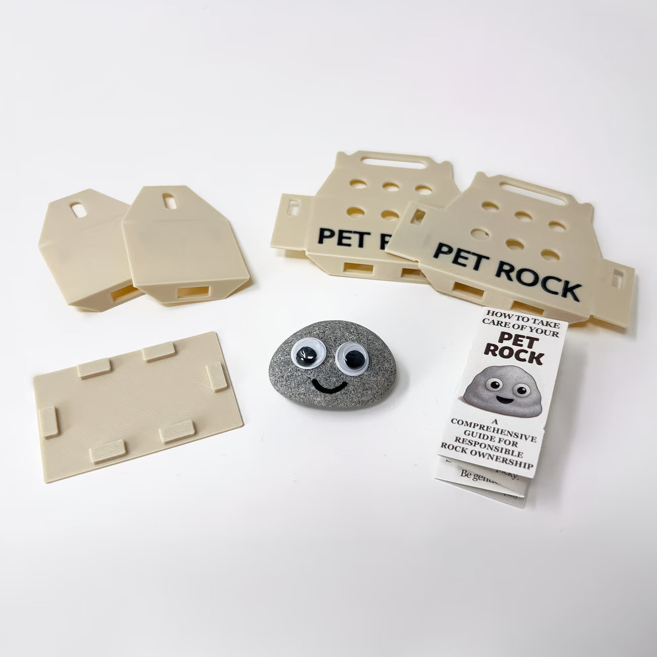 Pet Rock Novelty Gift – Funny Gag Present for Birthdays, Wedding Favours & Party Bags-4