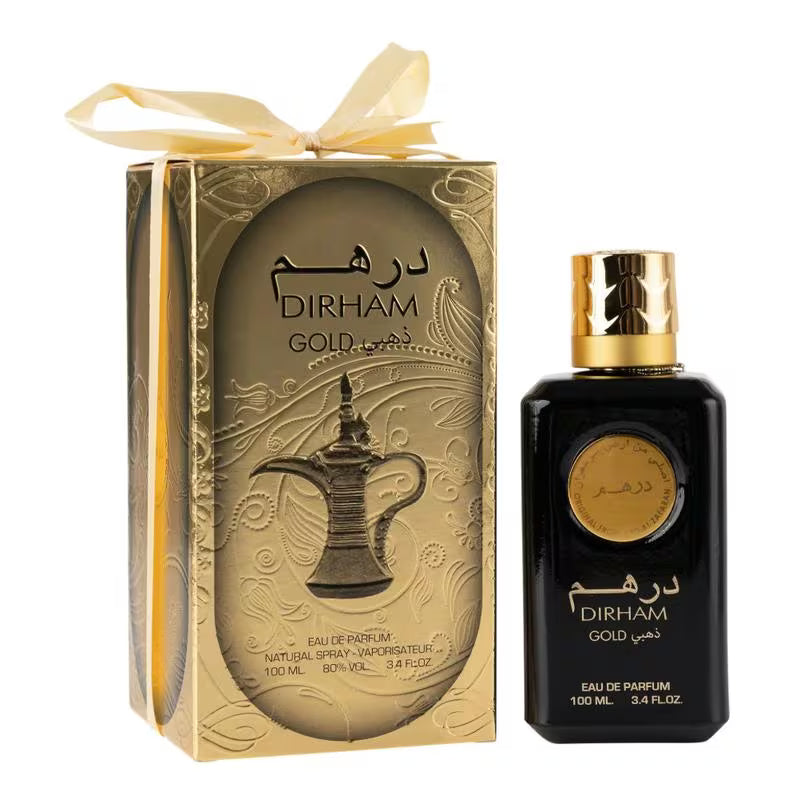 Dubai Dirham Oud Eau de Parfum 100ml – Unisex Arabian Perfume with Sandalwood & Musk Long-Lasting Fragrance-2