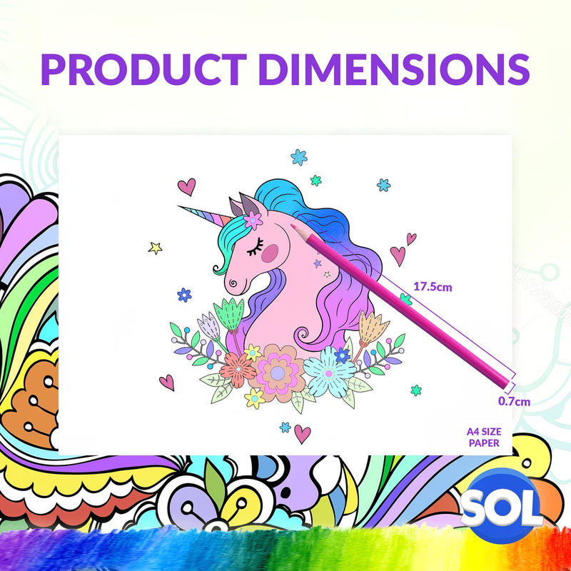 72 Pack Colouring Pencils Set – Break-Resistant Artist Colour Pencils for Adults & Kids-6