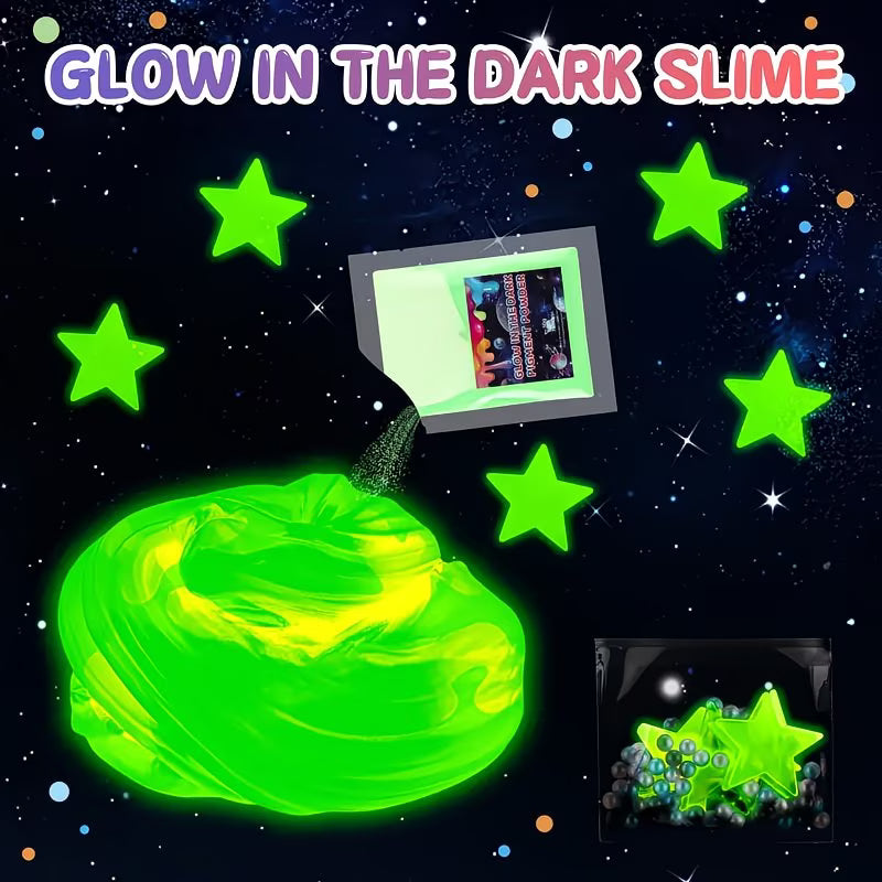 Galaxy Slime Making Kit for Kids – DIY Fluffy Slime Art & Craft Toy for Girls & Boys Ages 6–12-4