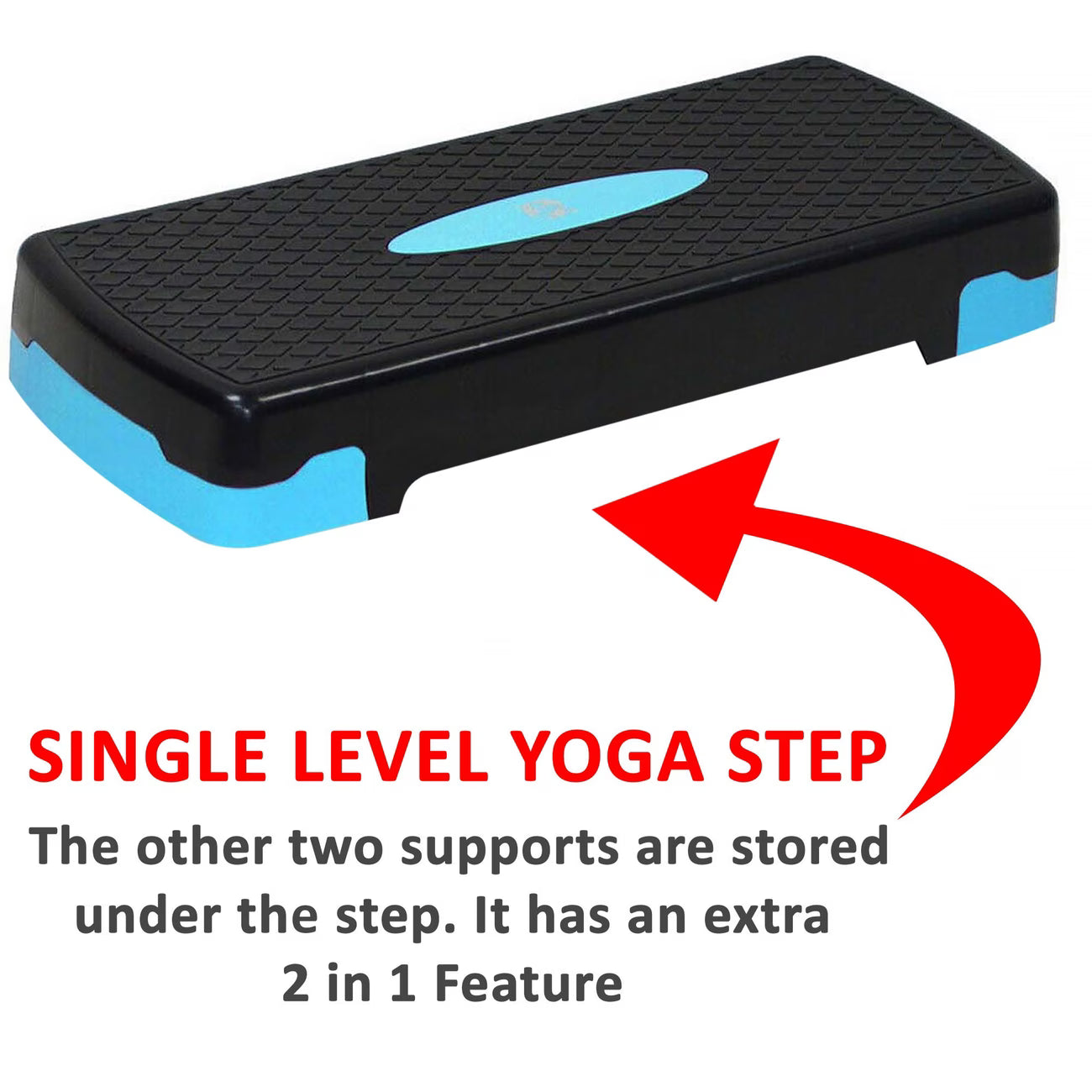 Adjustable Aerobic Step Platform Fitness Exercise Step for Home Gym Workout Training-4