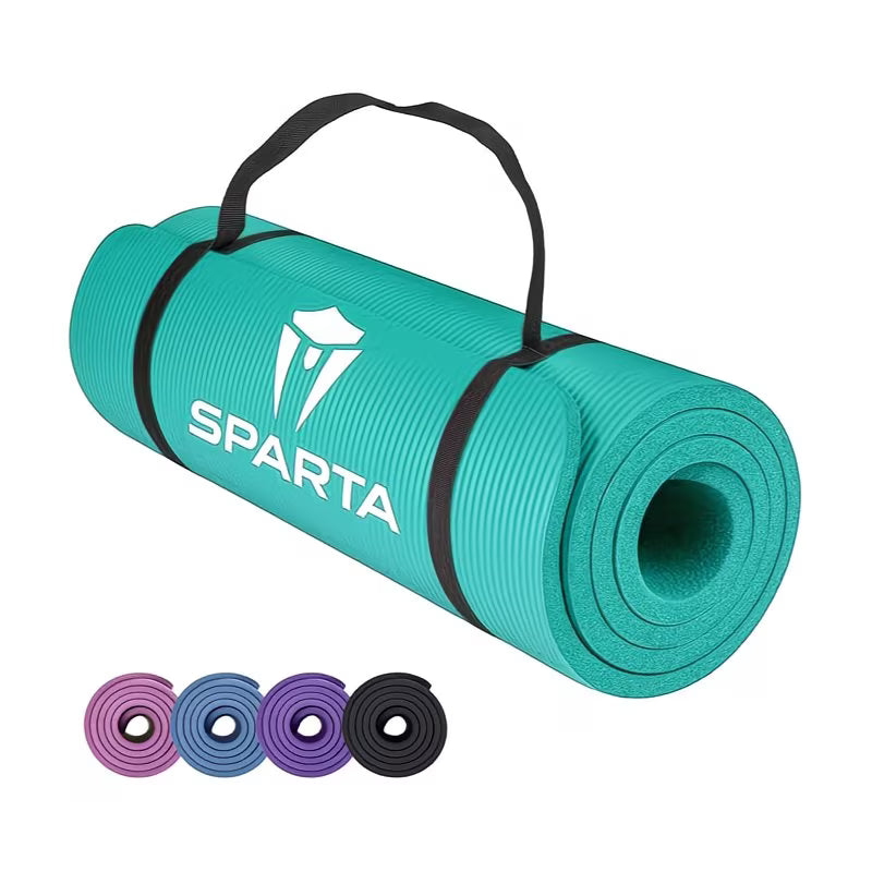 Thick Non-Slip Yoga Mat Large High-Density Exercise Mat for Pilates, Gym & Workouts with Strap-6