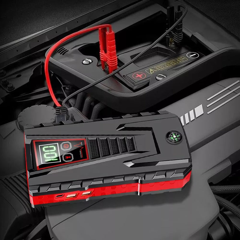 Portable Car Jump Starter Power Bank Battery Booster for Petrol Diesel Cars with LED Flashlight-4