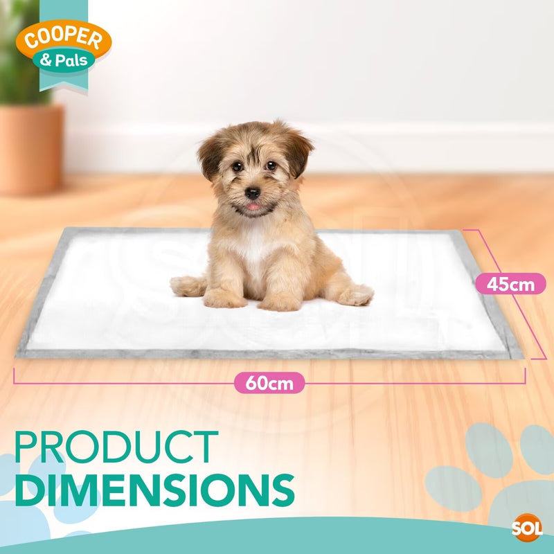 100 Pack Puppy Training Pads 60x45cm Super Absorbent Dog Pee Pads Leak Proof Odour Control Dog Toilet Mats-5