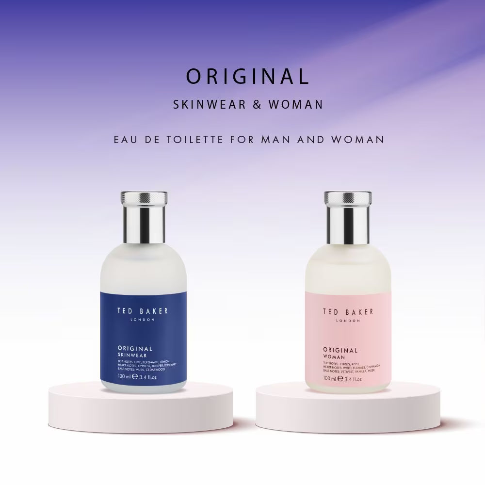 Ted Baker Skinwear EDT, Woody Masculine Fragrance, Zesty Lime, Bergamont And Lemon Top Notes with Sandalwood, Amber And Cedar Base Notes-4