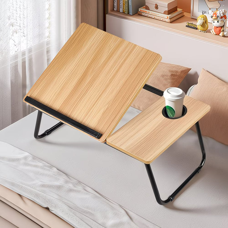 Adjustable Laptop Desk – Foldable Tilting Portable Table for Sofa Bed, Writing, Breakfast & Notebook Use-11