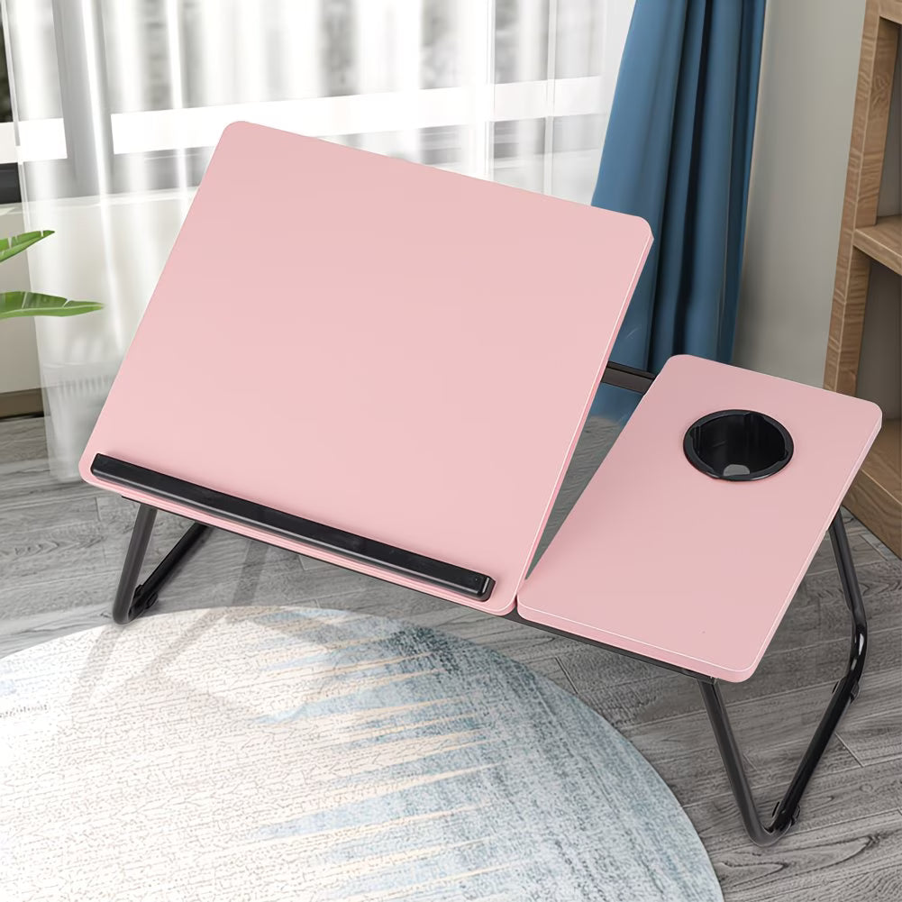 Adjustable Laptop Desk – Foldable Tilting Portable Table for Sofa Bed, Writing, Breakfast & Notebook Use-17