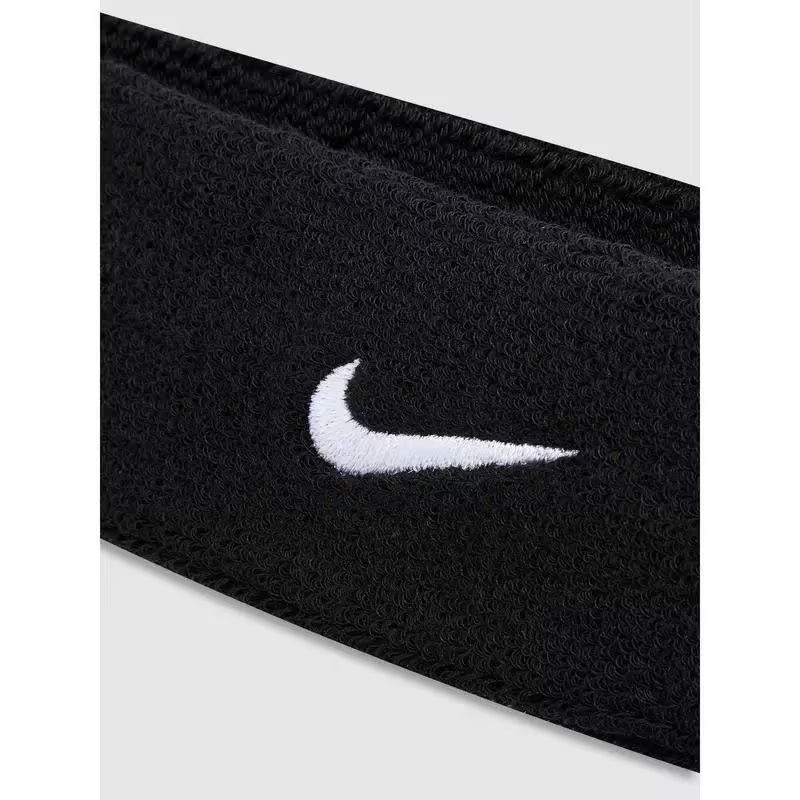 Nike Unisex Sports Headband – Anti-Slip Breathable Sweatband for Running, Gym, Yoga, Soccer & Tennis | Elastic Fitness Hair Band Black-2