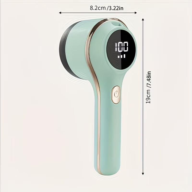 Rechargeable Electric Fabric Shaver Lint Remover – Portable Clothes & Furniture Fuzz Trimmer-3
