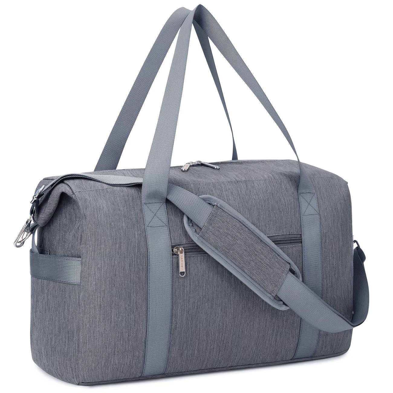 Cabin Bag 20L Underseat Travel Duffel – Lightweight Foldable Holdall with 6+1 Pockets & Detachable Strap 40x20x25-11