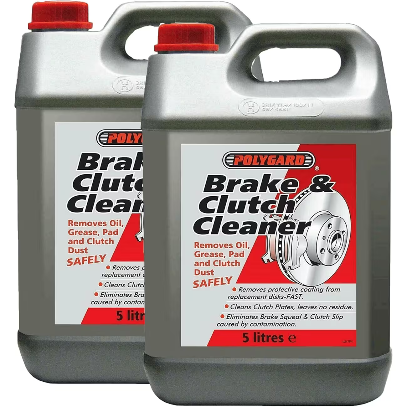 Polygard Brake and Clutch Cleaner 5L Fast Dry Degreaser for Oil Grease Dust Automotive Parts-2