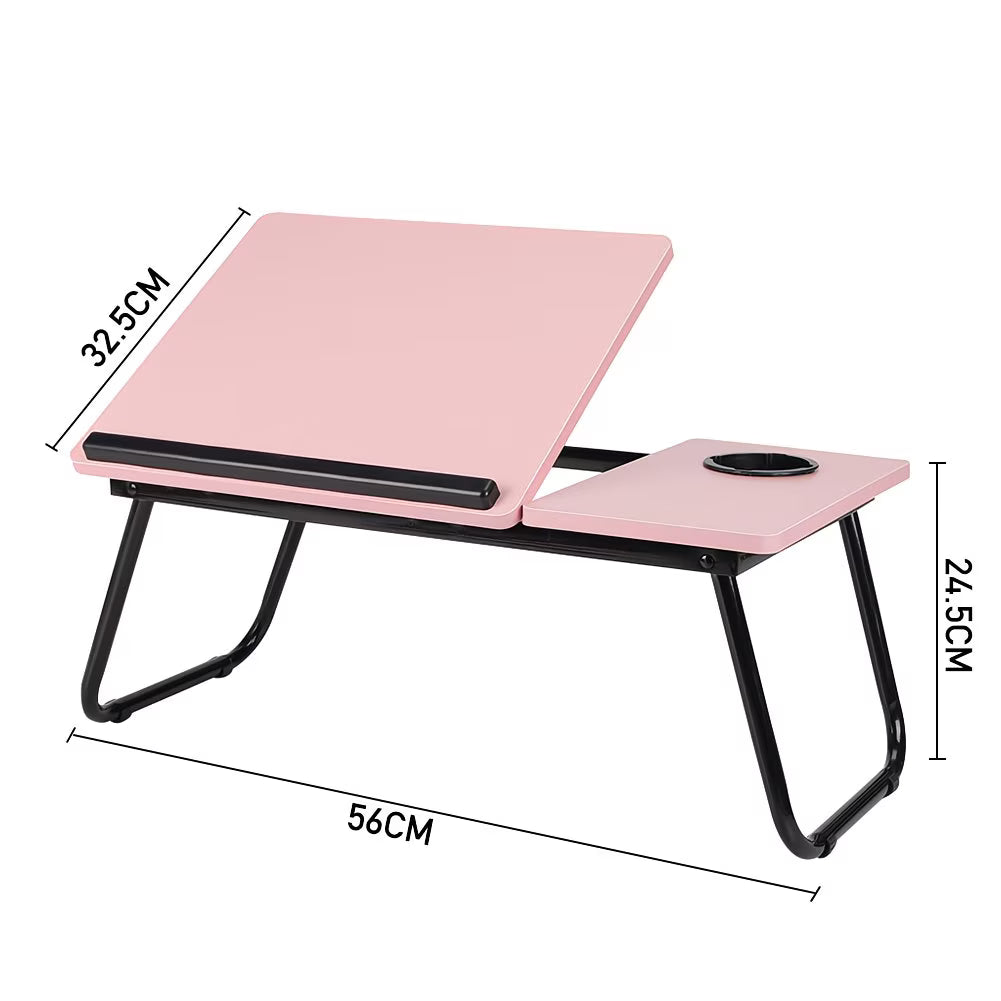 Adjustable Laptop Desk – Foldable Tilting Portable Table for Sofa Bed, Writing, Breakfast & Notebook Use-16