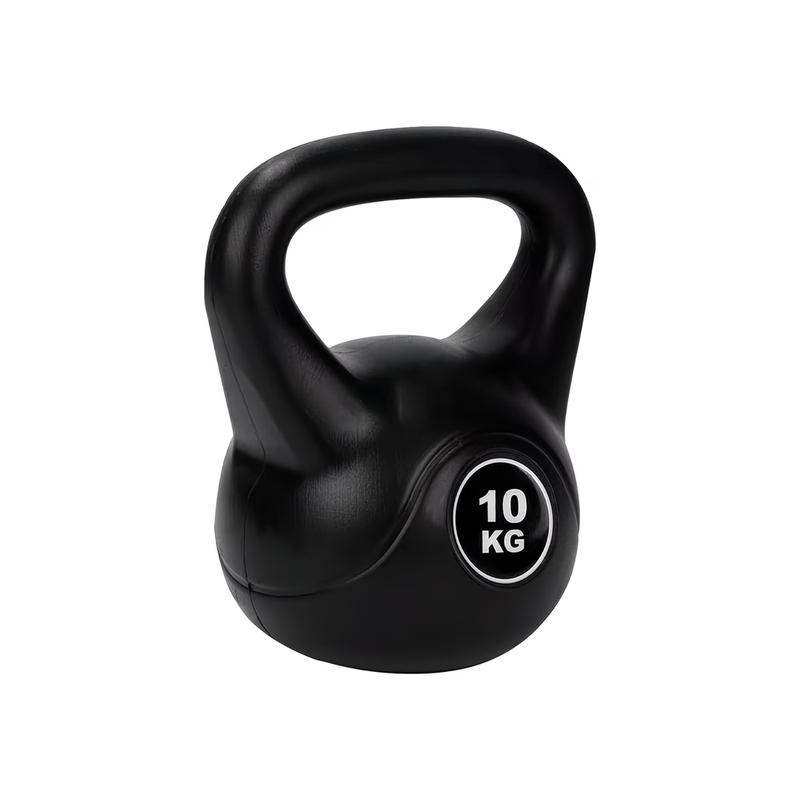 Vinyl Kettlebell Weights 10kg & 16kg – Non-Slip Handle Hand Weights for Home Gym Cardio & Strength Training-1