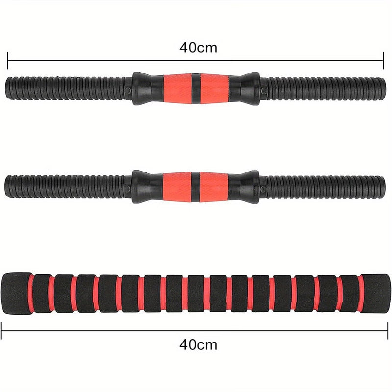 20KG Adjustable Dumbbells Barbell Set 2 in 1 Home Gym Weight Training Kit-2